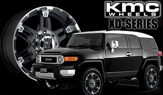 KMC XDシリーズ スパイ(SPY) FJクルーザーを上品に豪華にカスタム